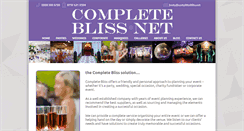 Desktop Screenshot of completebliss.net